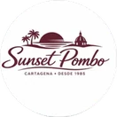 Logo de Sunset Pombo, terraza de eventos en Cartagena
